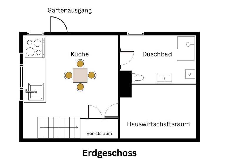 Doppelhaushälfte zum Kauf 220.000 € 4 Zimmer 65 m² 930 m² Grundstück frei ab sofort Borna-Heinersdorf Chemnitz 09114
