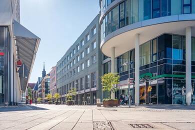 Laden zur Miete 19,59 € 2 Zimmer 160,6 m² Verkaufsfläche Webergasse 5 Zentrum Chemnitz 09111
