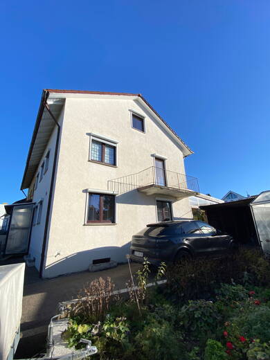 Mehrfamilienhaus zum Kauf 365.000 € 6 Zimmer 135 m² 610 m² Grundstück frei ab sofort Gerhard Hauptmann Straße 18 Bad Saulgau Bad Saulgau 88348