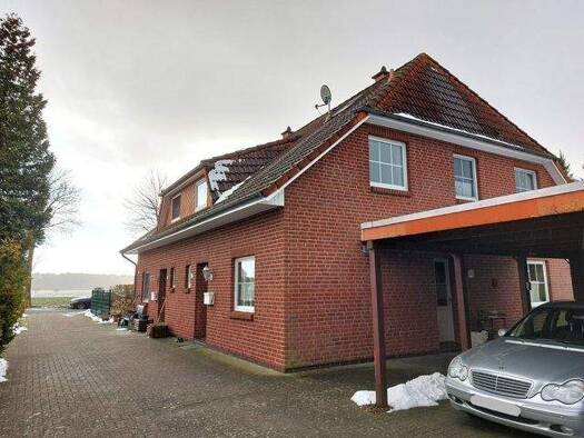 Doppelhaushälfte zur Miete 950 € 3,5 Zimmer 116 m² 600 m² Grundstück frei ab 01.06.2026 Hepstedt 27412