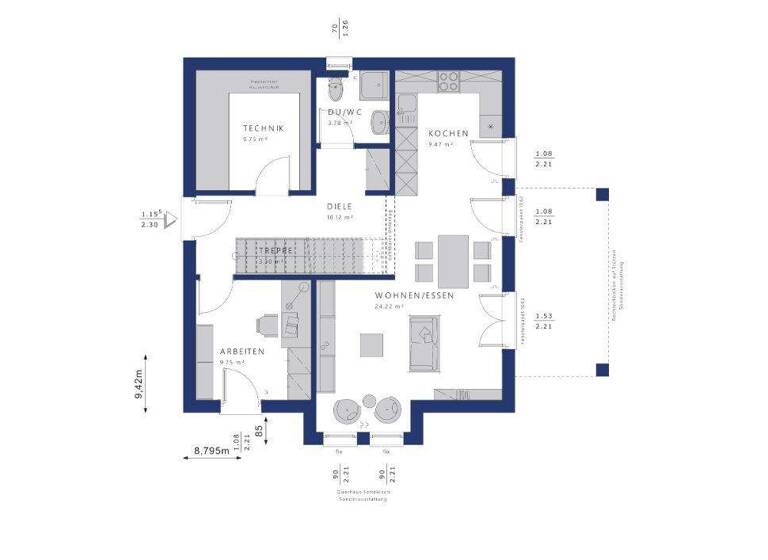 Einfamilienhaus zum Kauf provisionsfrei 549.000 € 6 Zimmer 140 m² 470 m² Grundstück Neuenbürg Kraichtal 76703