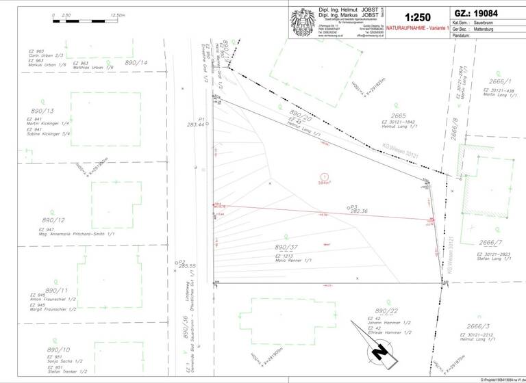Grundstück zum Kauf 279.000 € 1.188 m² Grundstück Lindenweg Bad Sauerbrunn 7202