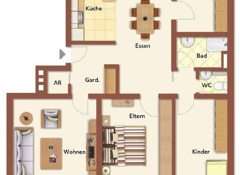 Wohnung zum Kauf 349.000 € 4,5 Zimmer 92,7 m² 4. Geschoss frei ab sofort Besigheim 74354