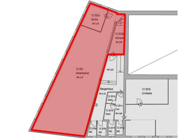Bürofläche zur Miete provisionsfrei 162 m² Bürofläche Bahnhofstraße 12 Wolfurt 6922