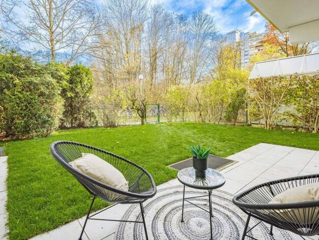 Wohnung zum Kauf provisionsfrei 595.000 € 2 Zimmer 68 m² EG Franz-Wolter-Str. 56 Bogenhausen München 81925