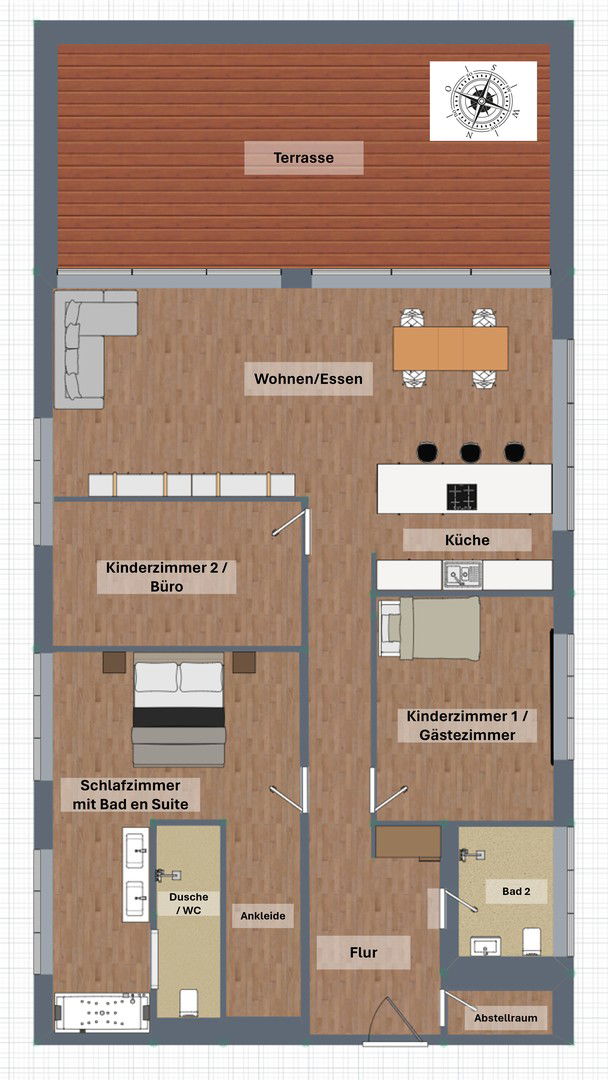 Wohnung zum Kauf provisionsfrei 1.125.000 € 4 Zimmer 156 m²<br/>Wohnfläche EG<br/>Geschoss Allmannsdorf Konstanz 78464