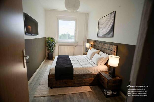 Wohnung zur Miete 390 € 3 Zimmer 59,6 m² 3. Geschoss Brüssower Allee 58a Prenzlau Prenzlau 17291