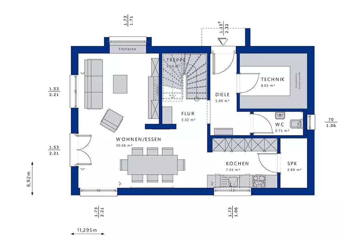 Haus zum Kauf 683.600 € 8 Zimmer 165 m²<br/>Wohnfläche 570 m²<br/>Grundstück Ochsenfurt Ochsenfurt 97199