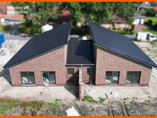 Doppelhaushälfte zum Kauf - Erstbezug 359.000 € 4 Zimmer 108,8 m² 352 m² Grundstück Holterfehn Ostrhauderfehn 26842