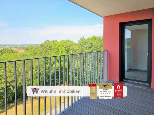 Wohnung zur Miete - Erstbezug 740 € 2 Zimmer 57 m² 1. Geschoss Neidschützer Straße 65 Naumburg Naumburg (Saale) 06618