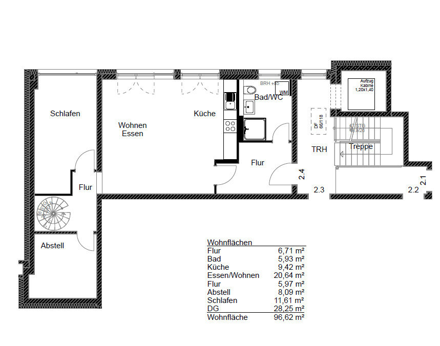 Maisonette zur Miete 1.285 € 3,5 Zimmer 96,6 m²<br/>Wohnfläche 2.<br/>Geschoss Steigstr. Reutlingen / Ohmenhausen 72770