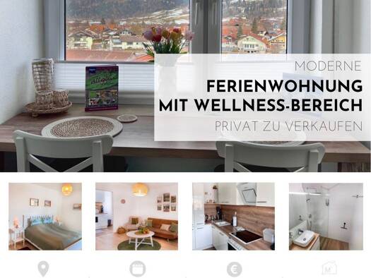 Wohnung zum Kauf provisionsfrei 370.000 € 2 Zimmer 50 m² Geschoss 4/4 Sonthofen 87527