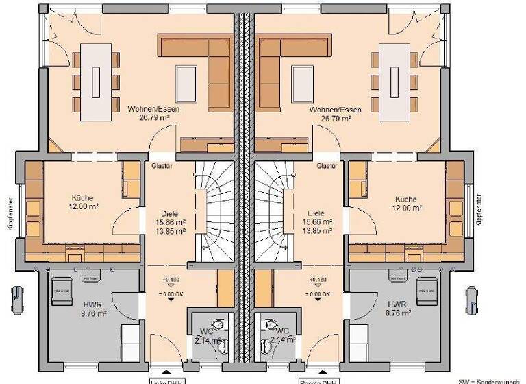 Einfamilienhaus zum Kauf provisionsfrei 684.800 € 5 Zimmer 161 m² 1.079 m² Grundstück Bernsdorf Chemnitz 09126