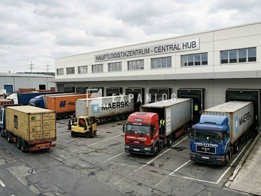 Lagerhalle zur Miete 7.400 m² Lagerfläche teilbar ab 3.000 m² Langerfeld Wuppertal 42389