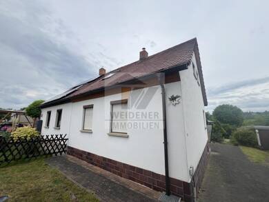 Doppelhaushälfte zum Kauf provisionsfrei 129.000 € 3 Zimmer 64 m² 635 m² Grundstück frei ab sofort Roschützer Straße 17 Roschütz Gera 07546