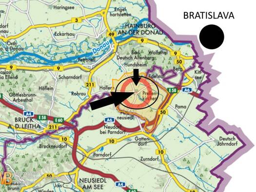 Grundstück zum Kauf 115.000 € 504 m² Grundstück Prellenkirchen 2473