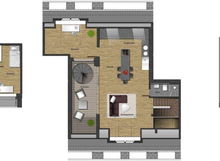 Maisonette zur Miete 1.324 € 4 Zimmer 110,3 m² 3. Geschoss frei ab 15.03.2026 Sandstraße 74 a-e Borna-Heinersdorf Chemnitz 09114
