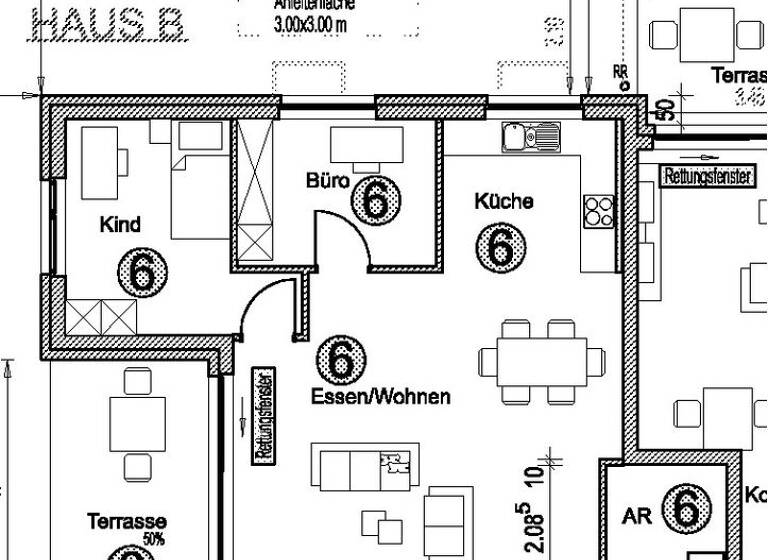 Terrassenwohnung zum Kauf - Erstbezug provisionsfrei 414.900 € 4,5 Zimmer 98 m² EG frei ab sofort Schlotfeld 0 WE 6 Weipertshofen Stimpfach 74597
