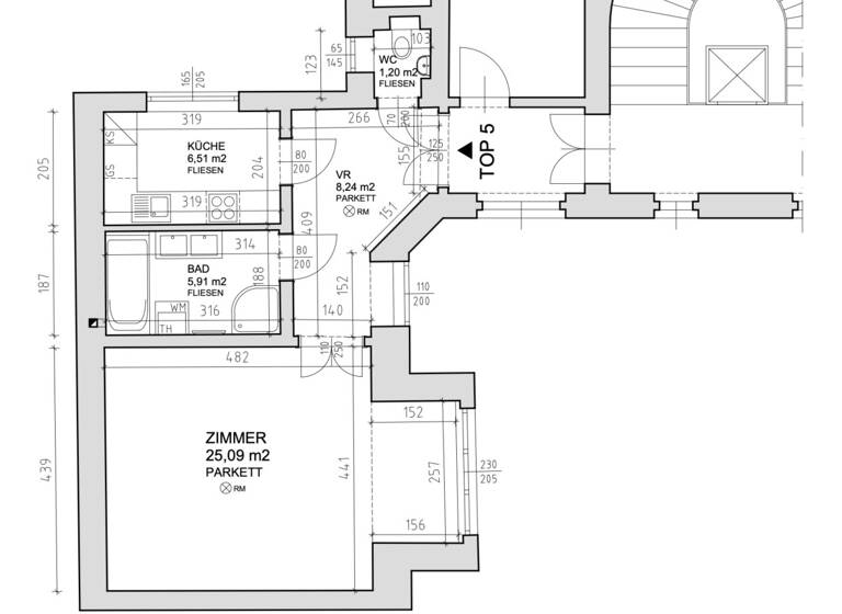 Studio zur Miete 681 € 1 Zimmer 47 m² 1. Geschoss Ungargasse Wien 1030