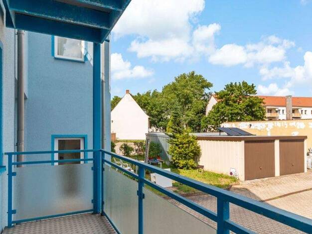 Wohnung zur Miete 290 € 1 Zimmer 38 m² 1. Geschoss Naumburger Straße 80 Merseburg 06217