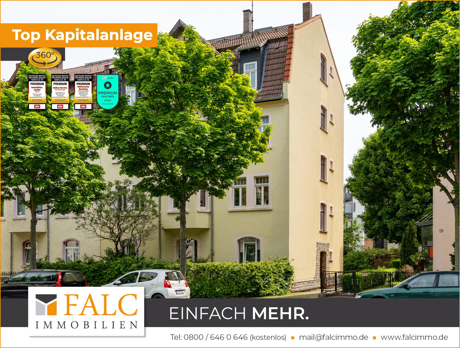 Mehrfamilienhaus zum Kauf als Kapitalanlage geeignet 499.000 € 400 m²<br/>Wohnfläche 468 m²<br/>Grundstück Arnstadt Arnstadt 99310