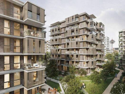 Wohnung zum Kauf - Erstbezug 925.000 € 5 Zimmer 110,6 m² 3. Geschoss Otto-Preminger-Straße Wien 1030