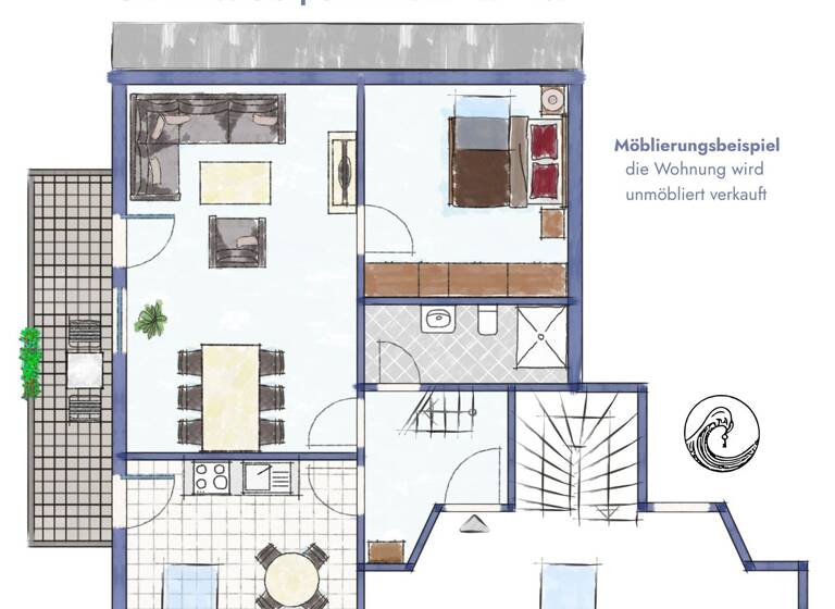 Wohnung zum Kauf 194.500 € 3 Zimmer 68 m² 1. Geschoss frei ab sofort Gothenweg 2 b Bansin Dorf Heringsdorf 17429