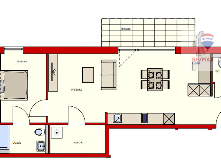 Wohnung zum Kauf provisionsfrei 289.000 € 2,5 Zimmer 50,8 m² Crailsheim 74564