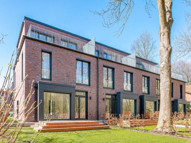 Reihenmittelhaus zum Kauf - Neubau 1.600.000 € 4 Zimmer 137 m² 112 m² Grundstück Groß Flottbek Hamburg 22607