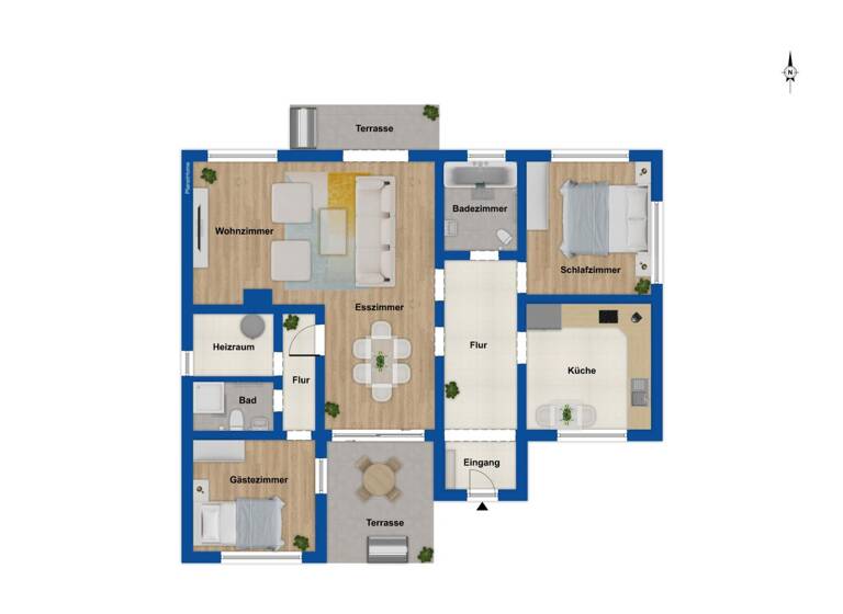 Mehrfamilienhaus zum Kauf 429.000 € 6 Zimmer 199,3 m² 948 m² Grundstück Ashausen Stelle 21435