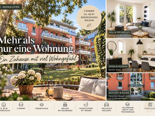 Wohnung zum Kauf 269.000 € 3 Zimmer 85 m² Gräfrath Solingen 42653