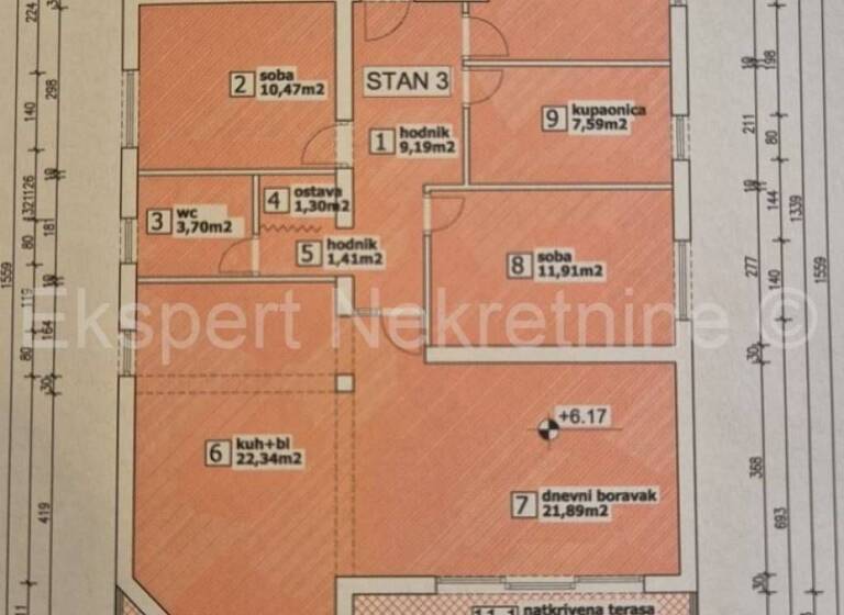 Wohnung zum Kauf 360.000 € 3 Zimmer 120 m² 2. Geschoss Seget
