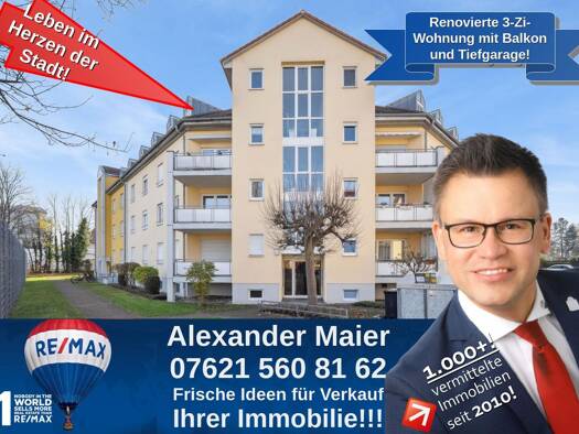 Wohnung zum Kauf 249.000 € 3 Zimmer 78 m² Rheinfelden 79618