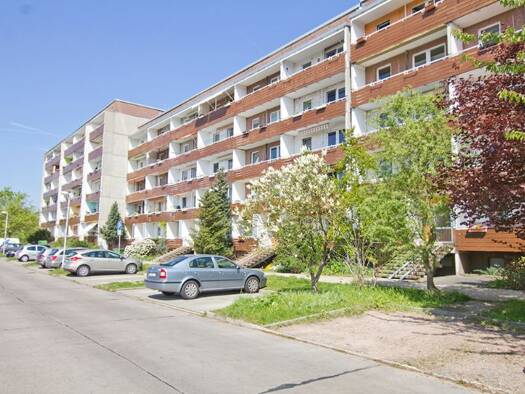 Wohnung zur Miete 407 € 4 Zimmer 81,3 m² 6. Geschoss frei ab 01.11.2026 Lunzbergring 8 Heide Nord Halle (Saale) 06120