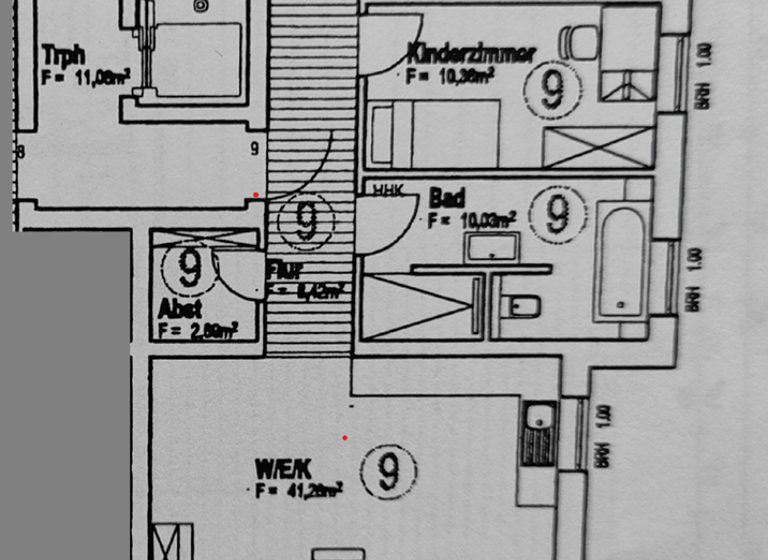 Wohnung zur Miete 1.130 € 3 Zimmer 92 m² Geschoss 2/3 frei ab sofort Bornheim 76879