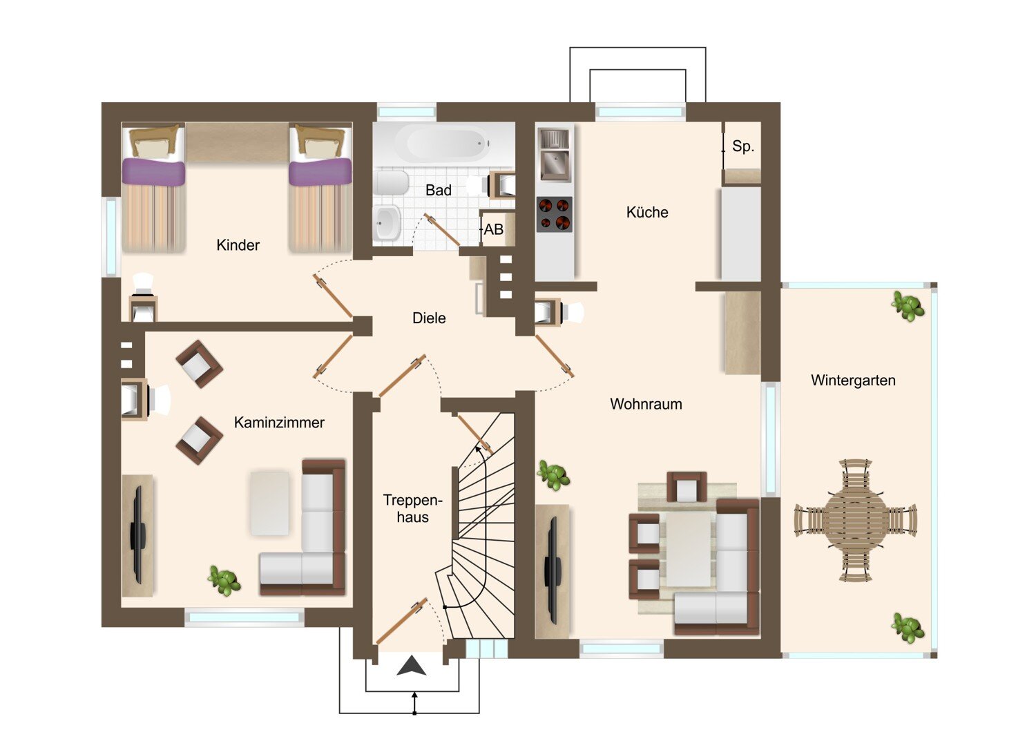 Einfamilienhaus zum Kauf 475.000 € 6 Zimmer 119 m²<br/>Wohnfläche 696 m²<br/>Grundstück Berkum Wachtberg / Berkum 53343