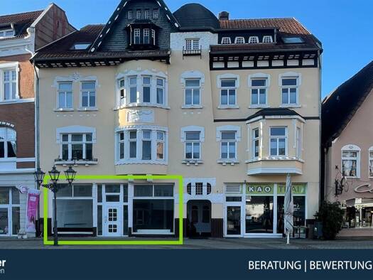 Ladenfläche zur Miete 1.160 € 1 Zimmer 92 m² Verkaufsfläche Gänsemarkt 1 Innenstadt Herford 32052