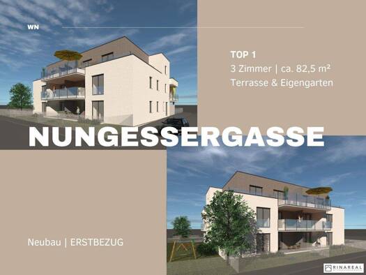 Wohnung zum Kauf 322.600 € 3 Zimmer 82,7 m² EG Wiener Neustadt 2700