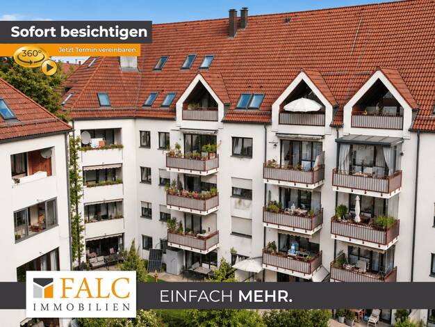 Wohnung zum Kauf 262.000 € 3 Zimmer 70 m² 3. Geschoss Universitätsviertel Augsburg 86159