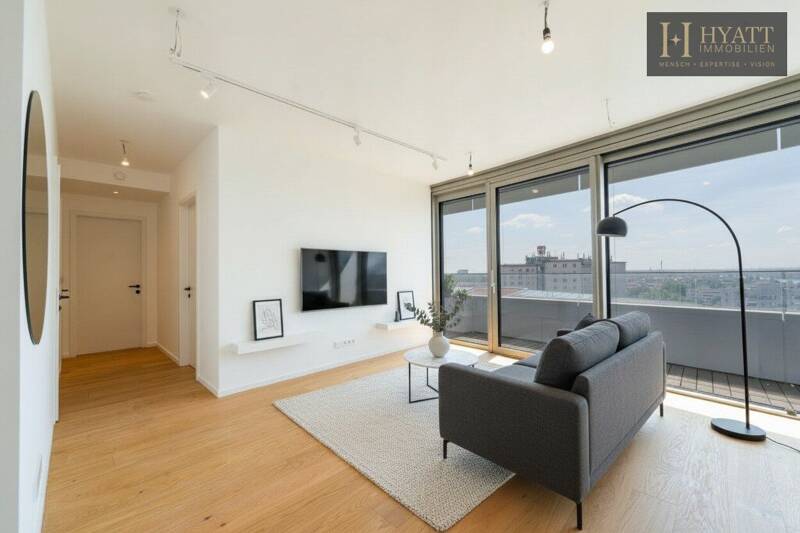Möblierte 3-Zimmer-Wohnung mit Balkon, 67 m², Donaustadt, Donaustadt