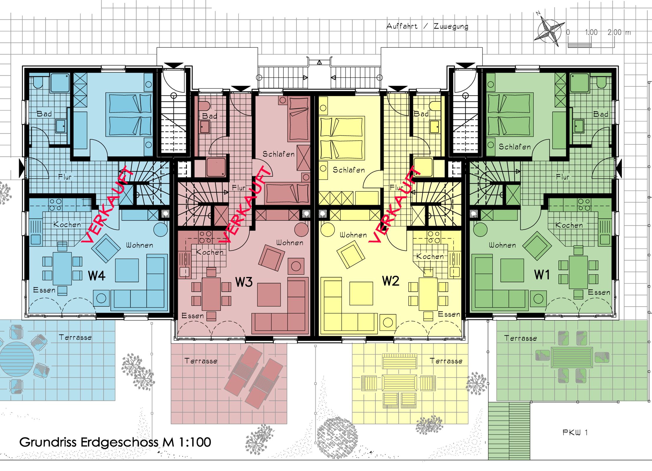 Wohnung zum Kauf 540.000 € 4 Zimmer 100 m²<br/>Wohnfläche 1.<br/>Geschoss Badestraße 20 Wyk auf Föhr 25938