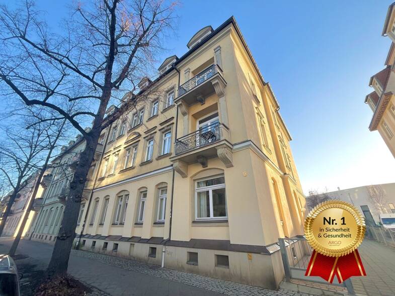 Wohnung zur Miete 629 € 2 Zimmer 46,4 m² Dachgeschoss, 3. Geschoss frei ab 01.07.2025 Trachenberger Straße 8 Pieschen-Nord (Trachenberger Str.) Dresden 01127