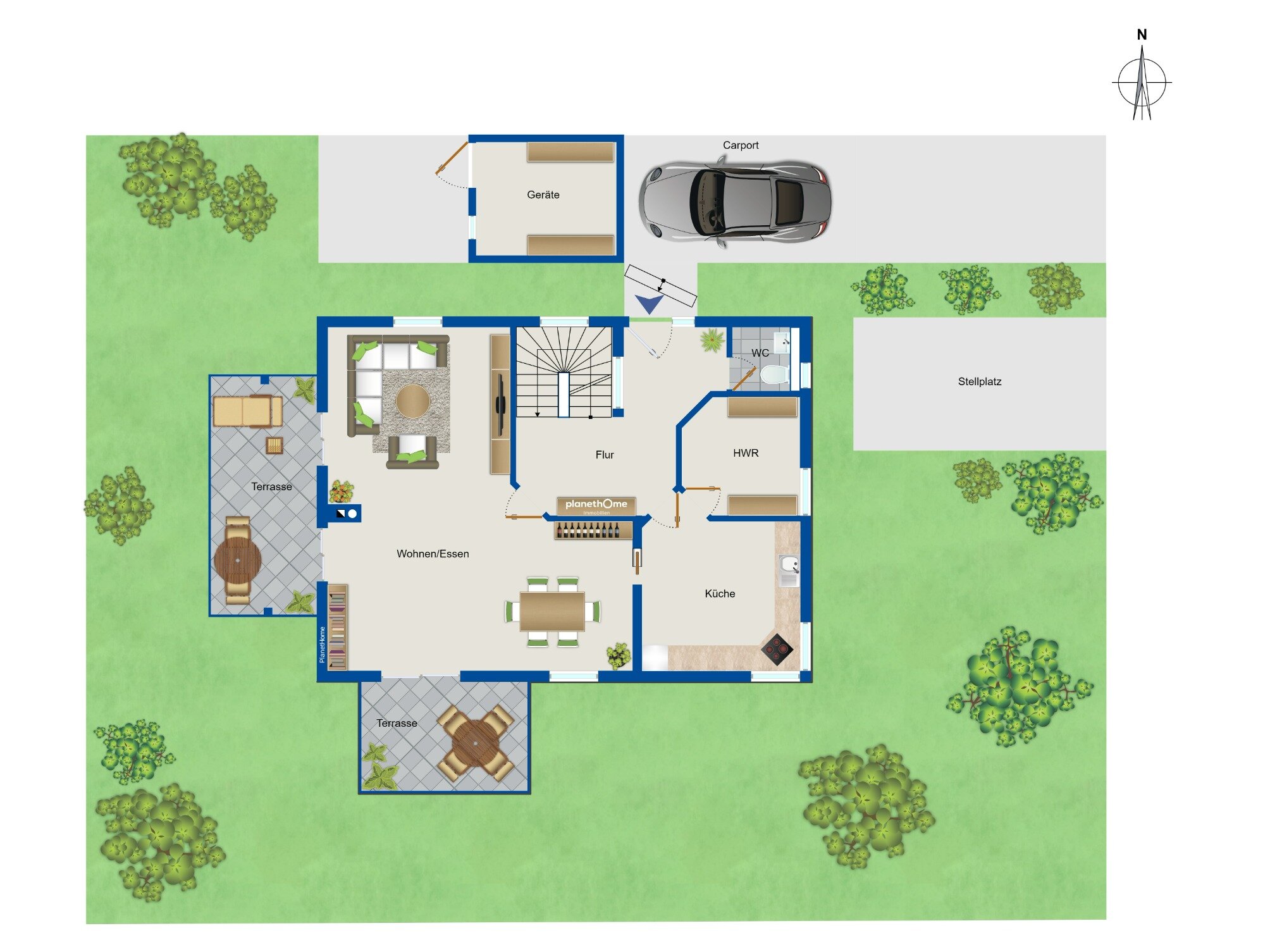 Einfamilienhaus zum Kauf 850.000 € 5 Zimmer 166,5 m²<br/>Wohnfläche 602 m²<br/>Grundstück Rott am Inn 83543