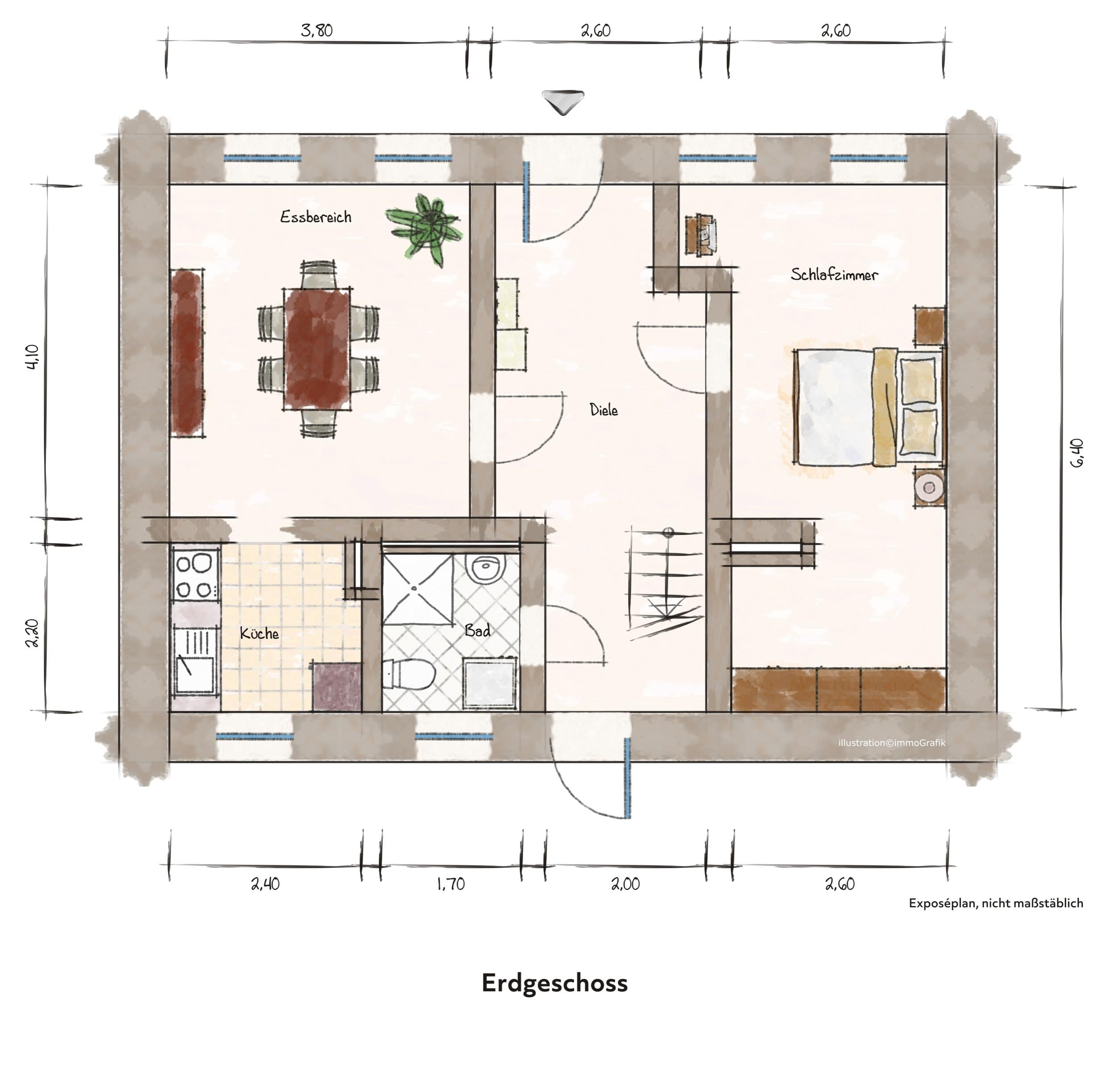 Reihenmittelhaus zum Kauf 99.500 € 4 Zimmer 120 m²<br/>Wohnfläche 385 m²<br/>Grundstück ab sofort<br/>Verfügbarkeit Hettstedt Hettstedt 06333