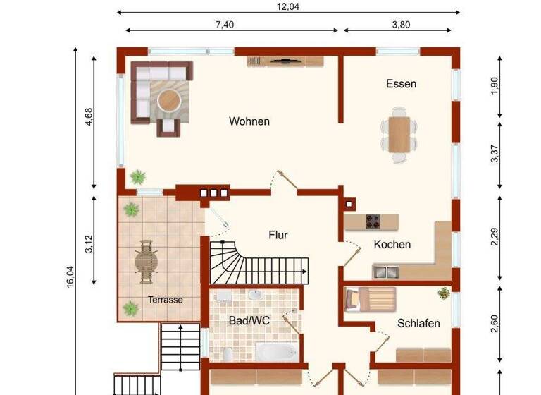 Haus zum Kauf 725.000 € 9 Zimmer 200,2 m² 9.800 m² Grundstück Roßbacher Straße 3 Breitscheid 53547