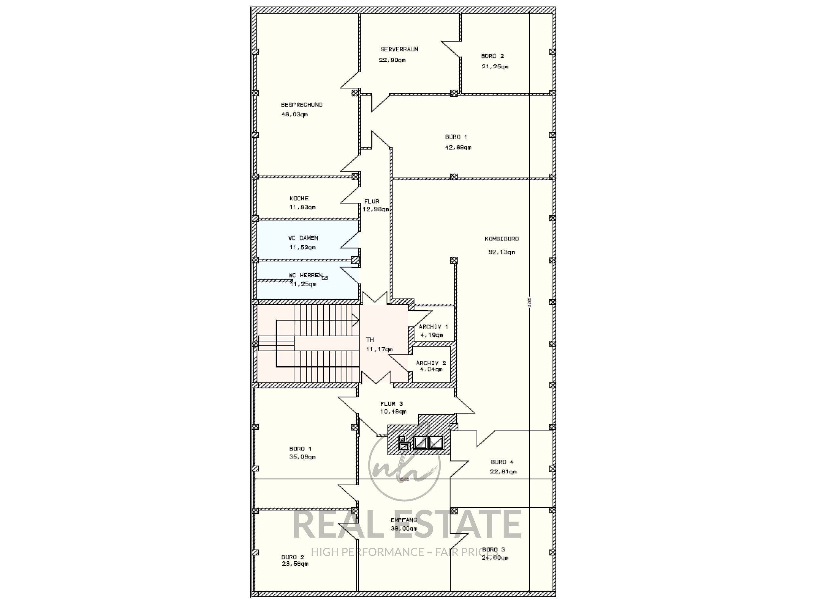 Bürofläche zur Miete 8,90 € 420 m²<br/>Bürofläche Billbrook Hamburg 22113