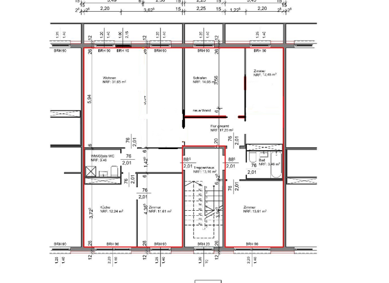 Wohnung zur Miete 1.138 € 5 Zimmer 133,9 m² 2. Geschoss frei ab sofort Johannes-Göderitz-Straße 18 Neu Olvenstedt Magdeburg 39130