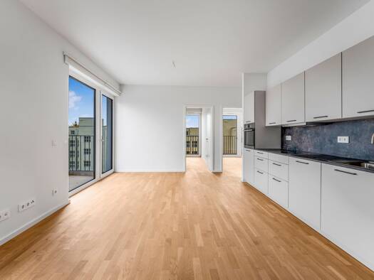 Wohnung zur Miete - Erstbezug 1.695 € 3 Zimmer 72,5 m² 6. Geschoss Metastraße 22 Lichtenberg Berlin 13587