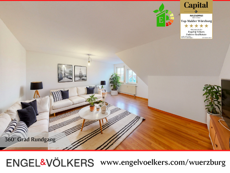 Wohnung zum Kauf 195.000 € 2 Zimmer 61,2 m² Heuchelhof Würzburg 97084