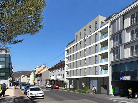 Studio zum Kauf - Erstbezug 239.000 € 1 Zimmer 33,3 m² Leonfeldner Straße 8 Urfahr Linz 4040